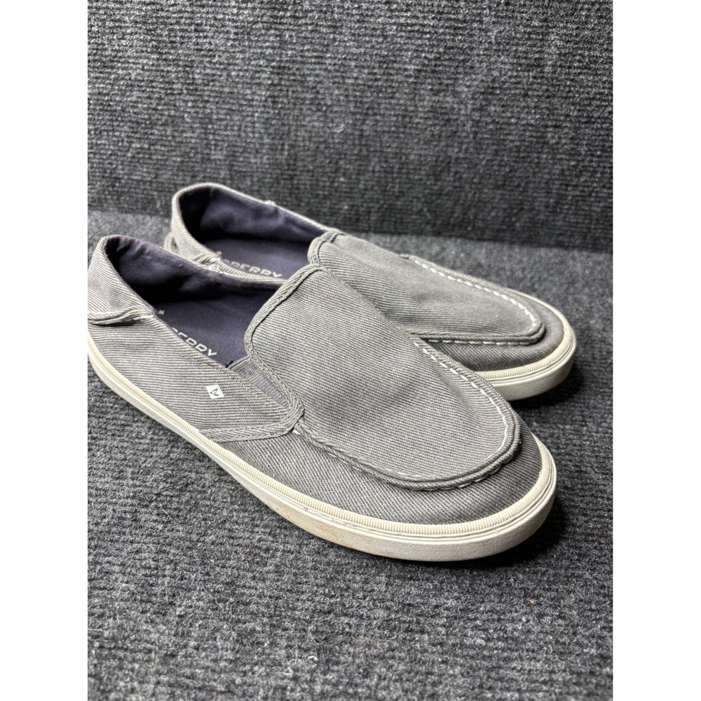 Sperry‎ Top-Sider Crest Vibe Gray Washable Slip On Sneakers Womens 6M SCK266978